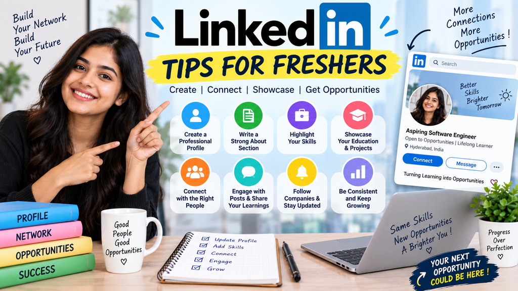 Linkedin Tips for freshers