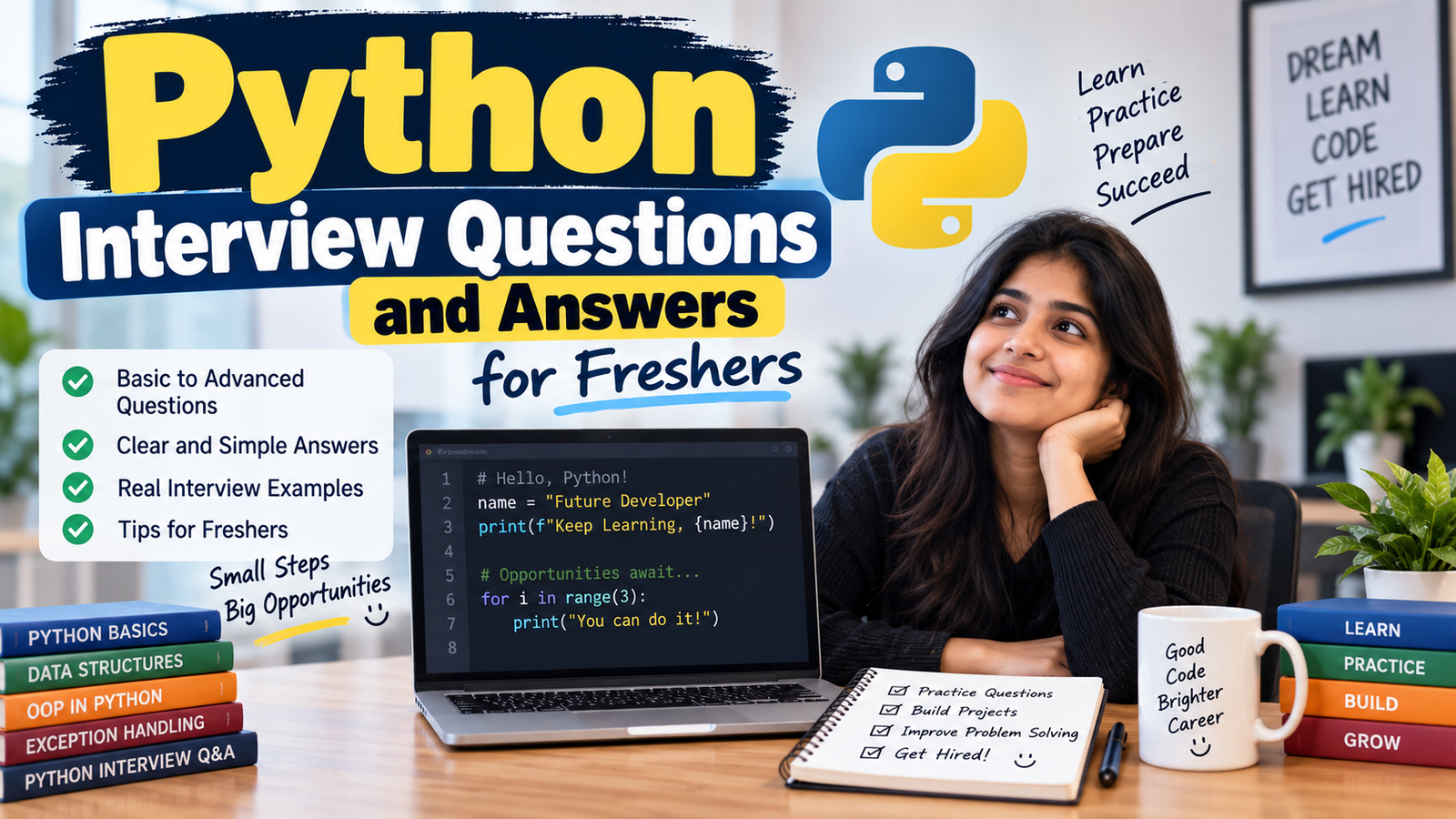 Python Interview Questions for freshers