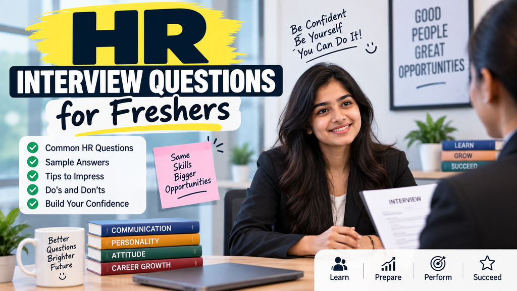 HR interview questions for freshers